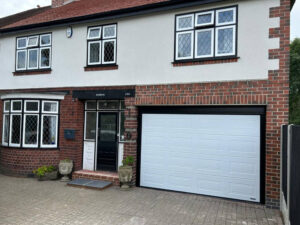 White Sectional Garage Door